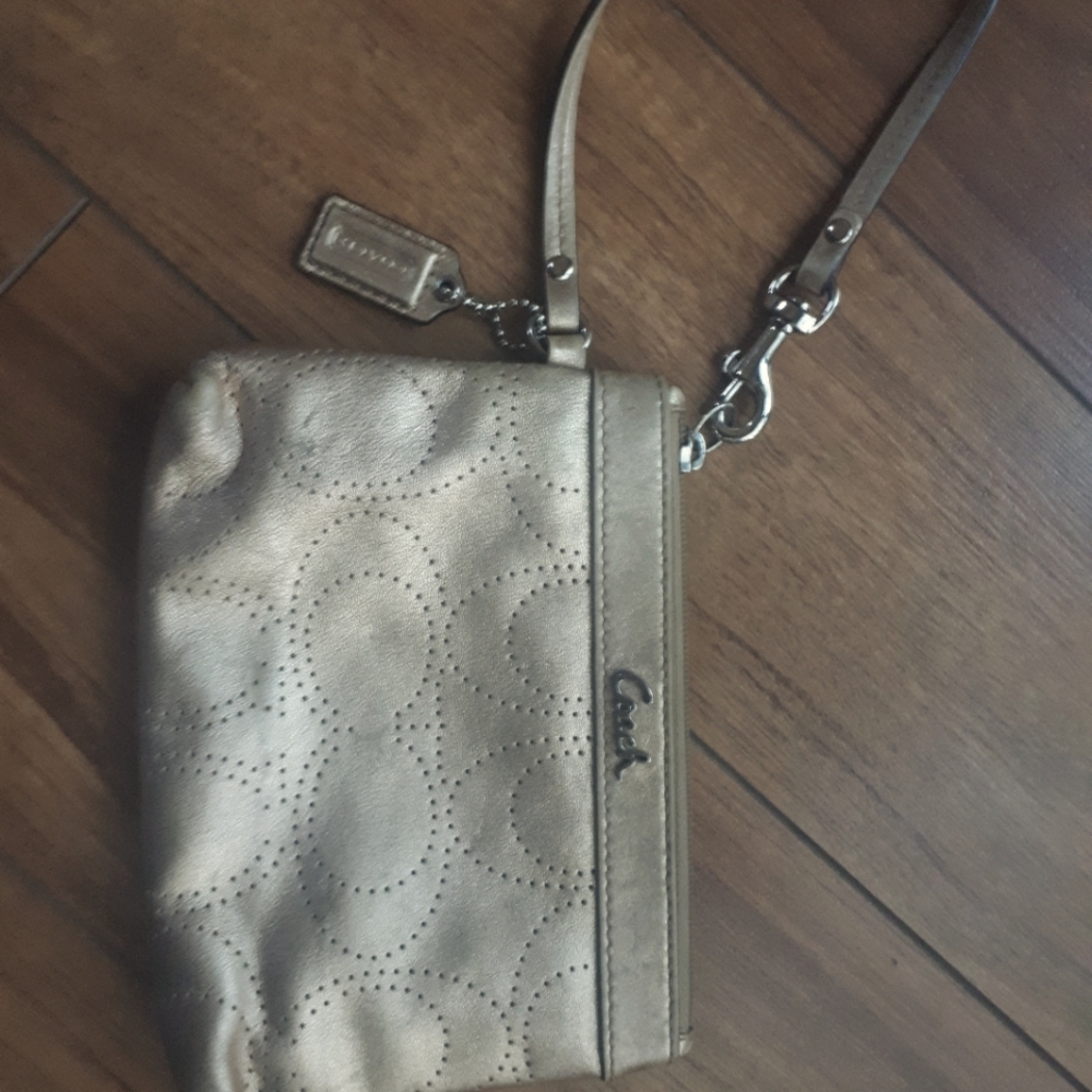 Coach wristlet